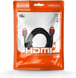 CABO HDMI 10 METROS V2.0 MID PC-HDMI100M PLUSCABLE