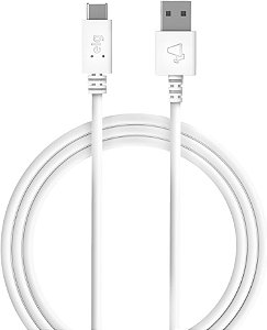 CABO USB TIPO-C REVERSÍVEL CARGA RÁPIDA BRANCO 2M - TCUSB2 ELG
