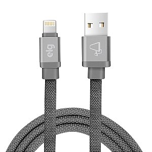 CABO PARA RECARGA E SINCRONIZAÇÃO LIGHTNING - CNV810GY ELG