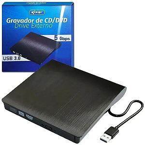 GRAVADOR DVD EXTERNO KNUP KP-LE300
