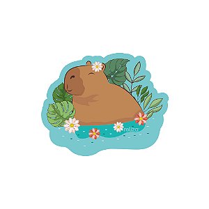 MOUSEPAD DECOR COLORFUN CAPIVARA RELIZA 011015