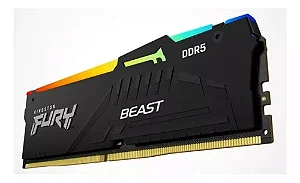 MEMORIA 32GB DDR5 5200 HZ KINSGSTON FURY RGB KF552C40BBA-32