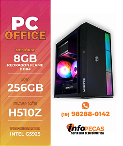 PC OFFICE PRIME CELERON 8GB SSD 256GB