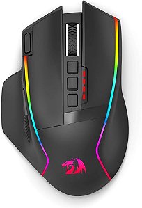 MOUSE GAMER SEM FIO SWAIN PRETO REDRAGON M915RGB-WL