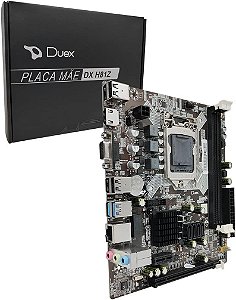 PLACA MÃE PARA INTEL DUEX DX H81Z DDR3 M.2 LGA1150 10/100/1000 DXH81ST M2
