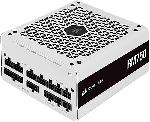 FONTE CORSAIR 750 W 80PLUS GOLD CP-9020231-WW BRANCA BRILHANTE MODULAR