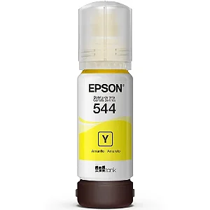 Garrafa de Tinta Epson T544 Amarelo T544422 L3150 L3250 L4160