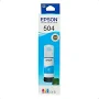 Refil de Tinta Epson T504222-BR Ciano Original 70ml EcoTank | Infopeças