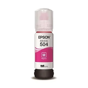 Refil de Tinta Epson T504322-BR Magenta Original 70ml EcoTank | Infopeças
