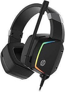 Headset Gamer HP H320GS V2 - Som Surround 7.1 Virtual e LED Azul