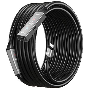 CABO DE EXTENSAO COMTAC USB-C PARA USB-C (3.1 GEN 1) CM/CF (10 METROS) - 28129422