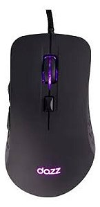 MOUSE GMO2000 RGB 3600DPI COM FIO USB2.0 PRETO