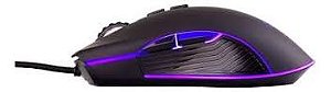 MOUSE GMO2001 RGB 7200DPI COM FIO USB2.0 PRETO