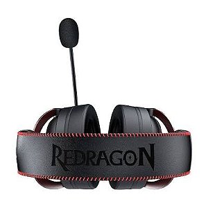 Headset Gamer Redragon Luna H540 Preto - Open Back e Drivers 53mm