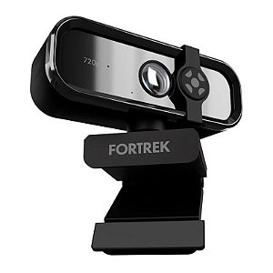 Webcam Fortrek Vision 10 HD 720p 30FPS Plug & Play Preto Infopeças
