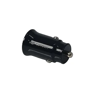Carregador Veicular C3Tech UCV-20BK com 2 Portas USB Preto