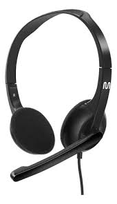 Headset com Fio HF250 PH467 - Conexão Híbrida P3 + USB e 150cm