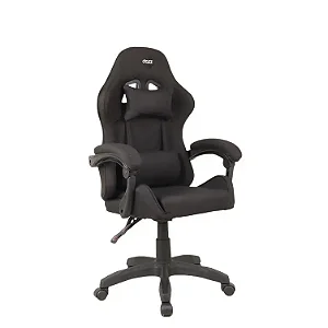 Cadeira Gamer Dazz Axion Toda Preta Tecido - 62000187