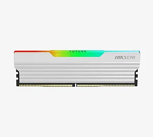 Memória DDR4 16GB 3200MHz Hiksemi Future RGB Branca HSC416U32F4 16G