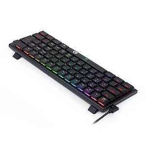 TECLADO MECANICO GAMER REDRAGON ANIVIA PRO K614RGB-PRO (PT-BROWN)