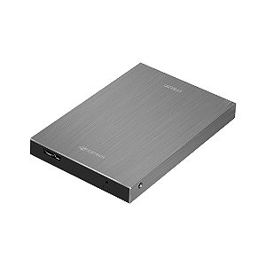 Gaveta para HD Externo 2,5" USB 3.0 CH-400SI C3Tech Prata | Infopeças