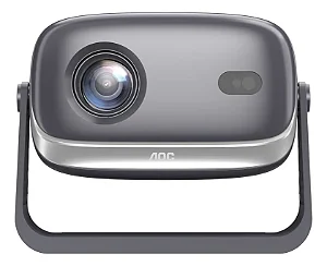Projetor Inteligente AOC RC6 Smart Android 12 Wi-Fi 6 Bluetooth Suporte 4K | Infopeças