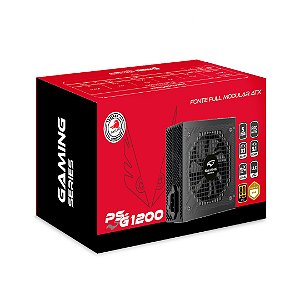 Fonte ATX 1200W PS-G1200 TECLAB CYBENETICS C3Tech Gaming C3T