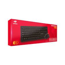 KIT TECL+MOUSE S/FIO RECARREG K-W200BK C3T