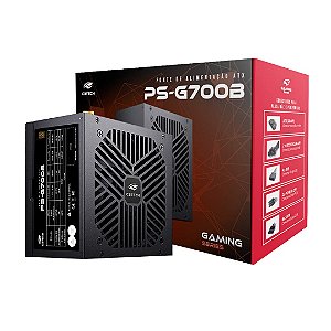 Fonte ATX 700W PS-G700B 80+ Bronze C3Tech Gaming Bivolt