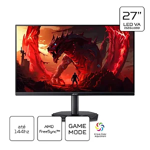 MONITOR GAMER ACER NITRO 27 VA 144HZ 1MS KG270 P0BI - UM.HX0AA.011