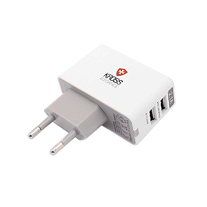 CARREGADOR C/2 USB 2A KE-FTB22 KROSS ELEGANCE