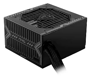Fonte 650W MSI MAG A650BNL 80 Plus Bronze ATX 2.4 PFC Ativo - 306-7ZPAX39-HH9