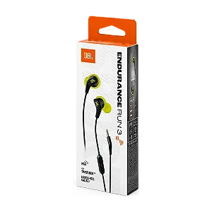 Fone de Ouvido Esportivo JBL Endurance Run 3 Preto P2 IP65 | Infopeças