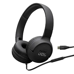 Headphone USB-C JBL Tune 520C Preto Hi-Res Pure Bass | Infopeças