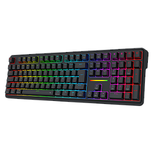 TECLADO MECANICO GAMER REDRAGON ANTONIUM PRO 3 MODE RGB PRETO K745RGB-PRO (PT-MANBO L)