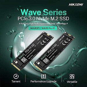 SSD M.2 NVMe Hiksemi Wave 512GB PCIe 3.0 HS-SSD-WAVE(P) | Infopeças