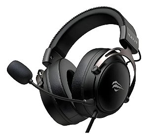 Headset Gamer Havit GT-H757D P3 Drivers 53mm Black/Ochre Infopeças