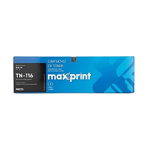 Toner Maxprint Compatível Brother TN-116 TN116 Preto 1.2K | Infopeças
