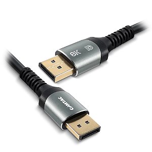 Cabo DisplayPort Comtac 1.4 8K 2m Cobre Alumínio 22129471 - Infopeças