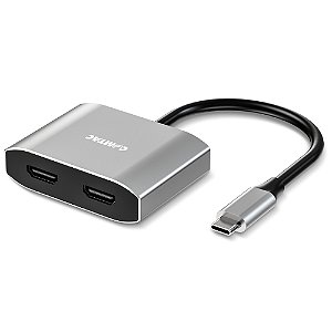 Conversor USB-C para 2 HDMI 4K Comtac Duplo 20119483 - Infopeças
