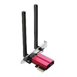 Placa Wi-Fi 6E PCIe AXE5400 Bluetooth 5.3 Mercusys