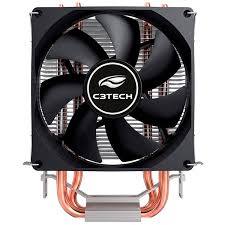 Cooler Fan CPU C3Tech FC-110BK Black Silencioso | Infopeças