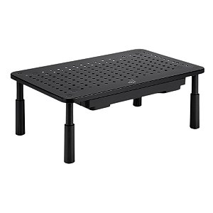 Suporte Organizador de Monitor de Mesa SM087 Preto - Infopeças