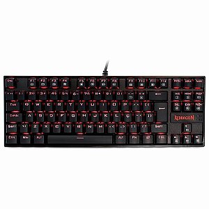 Teclado mecanico gamer redragon kumara led outemu red