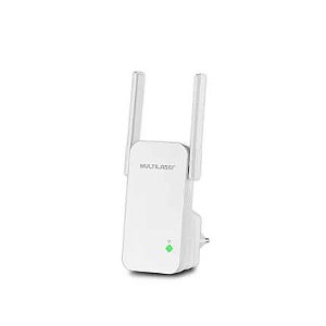 Repetidor 300mbps 2 antenas externas-branco re056