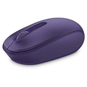 Mouse sem fio microsoft mobile usb roxo u7z00048