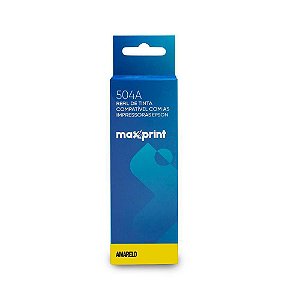 Refil de Tinta Maxprint compatível Epson Yellow T504420