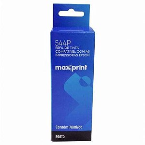 Refil de tinta maxprint compativel epson preto t544120