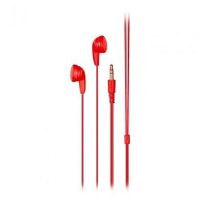 Earphone Play Vermelho Multilaser Ph315