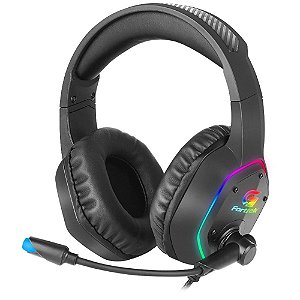 Headset gamer fortrek blackfire